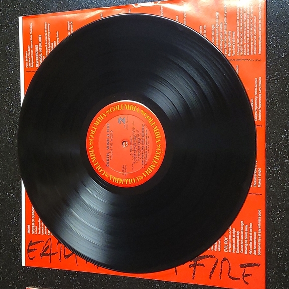 1987 EARTH, WIND & FIRE Album - Picture 7 of 8